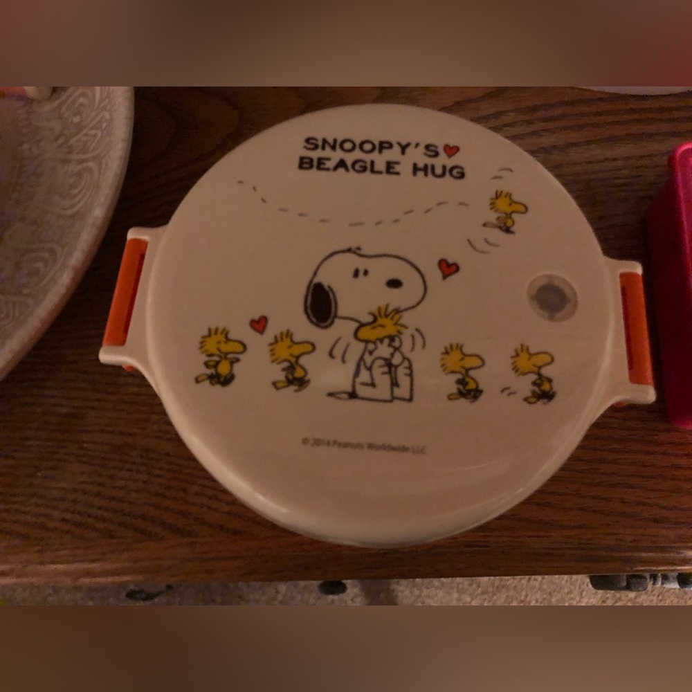 Snoopy Peanuts Skater Bento Lunch Box